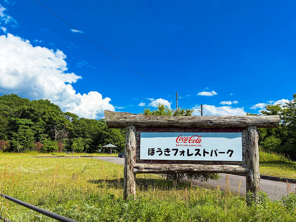 伯耆町町民の森（コカ・コーラボトラーズジャパンほうきフォレストパーク）